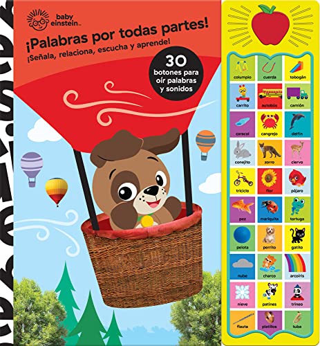 PALABRAS POR TODAS PARTES. BABY EINSTEIN. 30 BOTONES CON VOZ Y SONIDOS (APPLE SOUND BOOK) von PI KIDS
