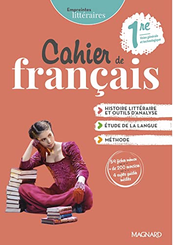 Empreintes littéraires Français 1re (2021) - Cahier consommable – Élève: Cahier de français von MAGNARD