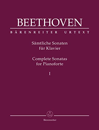 Beethoven, Ludwig van: Sämtliche Sonaten Band 1 : für Klavier Neuausgabe 2019