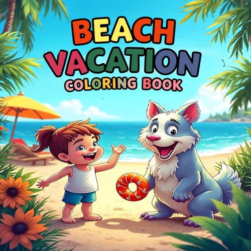 Beach Vacation Coloring Book: Enjoy the Waves with Easy Bold Coloring Pages Beach Vacation Coloring Book: Enjoy the Waves with Easy Bold Coloring Pages von Independently published