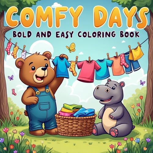 Comfy Days Bold and Easy Coloring Book: Color Your Way to Serenity: Explore a Vibrant Collection of Easy-to-Color Illustrations for Cozy Moments Comfy Days Bold and Easy Coloring Book: Color Your Way to Serenity: Explore a Vibrant Collection of Easy-to-Color Illustrations for Cozy Moments von Independently published