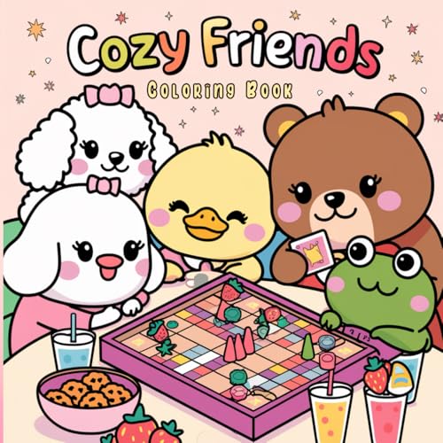 Cozy Friends Coloring Book: Cute and Cozy Animal Friends to Color and Enjoy Cozy Friends Coloring Book: Cute and Cozy Animal Friends to Color and Enjoy von Independently published