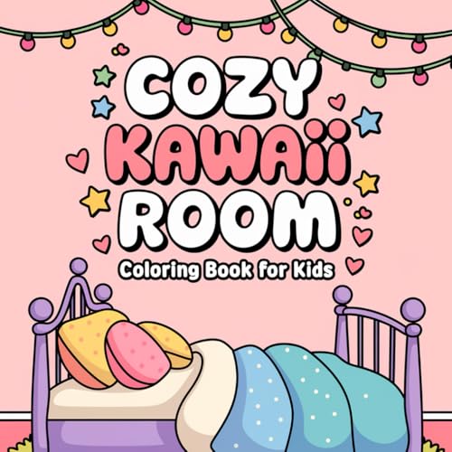 Cozy Kawaii Room Coloring Book for Kids: A Heartwarming Coloring Experience for Kids, Filled with Sweetly Designed Rooms That Encourage Creativity and Bring Out the Artist in Every Child Cozy Kawaii Room Coloring Book for Kids: A Heartwarming Coloring Experience for Kids, Filled with Sweetly Designed Rooms That Encourage Creativity and Bring Out the Artist in Every Child von Independently published