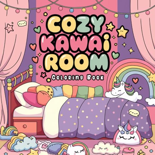 Cozy Kawaii Room Coloring Book: Explore a World of Comfort and Cuteness with Charming Room Designs That Invite Relaxation and Imagination Cozy Kawaii Room Coloring Book: Explore a World of Comfort and Cuteness with Charming Room Designs That Invite Relaxation and Imagination von Independently published