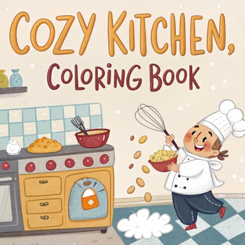 Cozy Kitchen Coloring Book: Fun and Relaxing Kitchen-Inspired Coloring Pages Cozy Kitchen Coloring Book: Fun and Relaxing Kitchen-Inspired Coloring Pages von Independently published