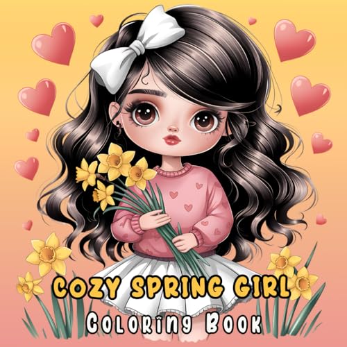 Cozy Spring Girl Coloring Book: Relaxing and Creative Coloring Book for Girls Who Love Spring Cozy Spring Girl Coloring Book: Relaxing and Creative Coloring Book for Girls Who Love Spring von Independently published