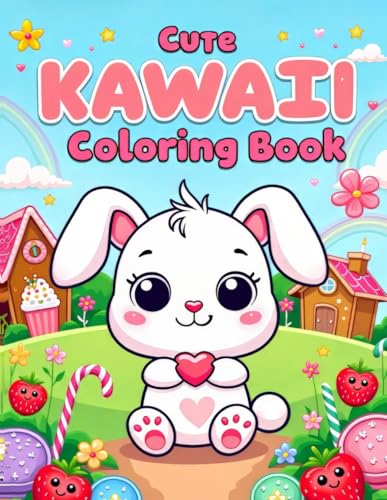 Cute Kawaii Coloring Book: Fun & Easy Coloring Pages with Lovable Characters Cute Kawaii Coloring Book: Fun & Easy Coloring Pages with Lovable Characters von Independently published