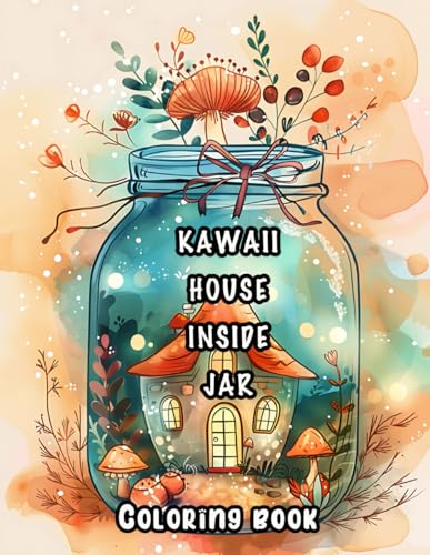 Kawaii House Inside Jar: Adorable Miniature Worlds to Color and Relax Kawaii House Inside Jar: Adorable Miniature Worlds to Color and Relax von Independently published