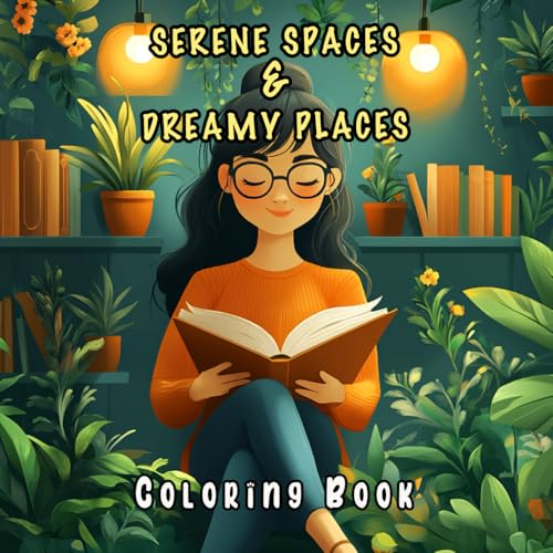 Serene Spaces & Dreamy Places Coloring Book: A Calming Collection of Cozy Interiors and Whimsical Worlds to Color Serene Spaces & Dreamy Places Coloring Book: A Calming Collection of Cozy Interiors and Whimsical Worlds to Color von Independently published
