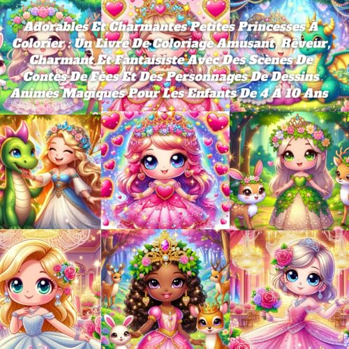 Adorables Et Charmantes Petites Princesses À Colorier : Un Livre De Coloriage Amusant, Rêveur, Charmant Et Fantaisiste Avec Des Scènes De Contes De ... Magiques Pour Les Enfants De 4 À 10 Ans Adorables Et Charmantes Petites Princesses À Colorier : Un Livre De Coloriage Amusant, Rêveur, Charmant Et Fantaisiste Avec Des Scènes De Contes De ... Magiques Pour Les Enfants De 4 À 10 Ans von Independently published
