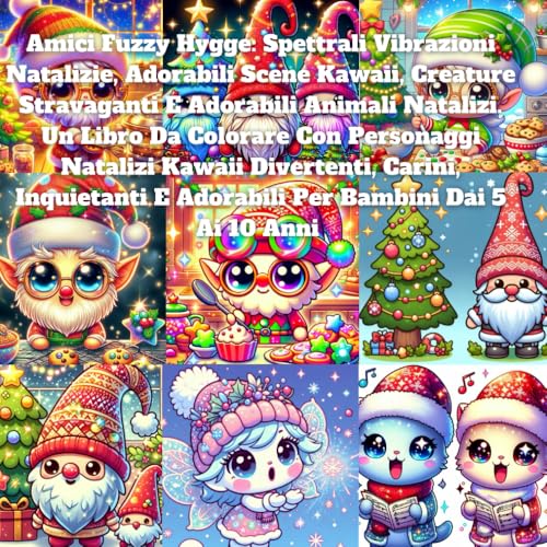 Amici Fuzzy Hygge: Spettrali Vibrazioni Natalizie, Adorabili Scene Kawaii, Creature Stravaganti E Adorabili Animali Natalizi. Un Libro Da Colorare Con ... E Adorabili Per Bambini Dai 5 Ai 10 Anni Amici Fuzzy Hygge: Spettrali Vibrazioni Natalizie, Adorabili Scene Kawaii, Creature Stravaganti E Adorabili Animali Natalizi. Un Libro Da Colorare Con ... E Adorabili Per Bambini Dai 5 Ai 10 Anni von Independently published