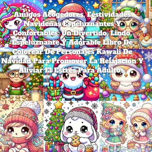 Amigos Acogedores, Festividades Navideñas Espeluznantes Y Confortables: Un Divertido, Lindo, Espeluznante Y Adorable Libro De Colorear De Personajes ... Relajación Y Aliviar El Estrés Para Adultos Amigos Acogedores, Festividades Navideñas Espeluznantes Y Confortables: Un Divertido, Lindo, Espeluznante Y Adorable Libro De Colorear De Personajes ... Relajación Y Aliviar El Estrés Para Adultos von Independently published