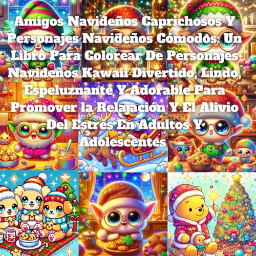 Amigos Navideños Caprichosos Y Personajes Navideños Cómodos: Un Libro Para Colorear De Personajes Navideños Kawaii Divertido, Lindo, Espeluznante Y ... Alivio Del Estrés En Adultos Y Adolescentes Amigos Navideños Caprichosos Y Personajes Navideños Cómodos: Un Libro Para Colorear De Personajes Navideños Kawaii Divertido, Lindo, Espeluznante Y ... Alivio Del Estrés En Adultos Y Adolescentes von Independently published