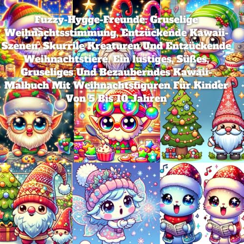 Fuzzy-Hygge-Freunde: Gruselige Weihnachtsstimmung, Entzückende Kawaii-Szenen, Skurrile Kreaturen Und Entzückende Weihnachtstiere. Ein lustiges, Süßes, ... Für Kinder Von 5 Bis 10 Jahren Fuzzy-Hygge-Freunde: Gruselige Weihnachtsstimmung, Entzückende Kawaii-Szenen, Skurrile Kreaturen Und Entzückende Weihnachtstiere. Ein lustiges, Süßes, ... Für Kinder Von 5 Bis 10 Jahren von Independently published