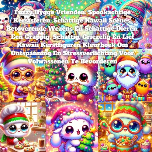 Fuzzy Hygge Vrienden: Spookachtige Kerstsferen, Schattige Kawaii Scènes, Betoverende Wezens En Schattige Dieren. Een Grappig, Schattig, Griezelig En ... Voor Volwassenen Te Bevorderen Fuzzy Hygge Vrienden: Spookachtige Kerstsferen, Schattige Kawaii Scènes, Betoverende Wezens En Schattige Dieren. Een Grappig, Schattig, Griezelig En ... Voor Volwassenen Te Bevorderen von Independently published