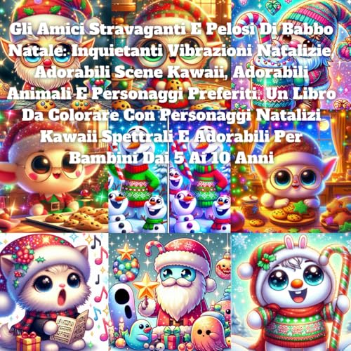 Gli Amici Stravaganti E Pelosi Di Babbo Natale: Inquietanti Vibrazioni Natalizie, Adorabili Scene Kawaii, Adorabili Animali E Personaggi Preferiti. Un ... E Adorabili Per Bambini Dai 5 Ai 10 Anni Gli Amici Stravaganti E Pelosi Di Babbo Natale: Inquietanti Vibrazioni Natalizie, Adorabili Scene Kawaii, Adorabili Animali E Personaggi Preferiti. Un ... E Adorabili Per Bambini Dai 5 Ai 10 Anni von Independently published