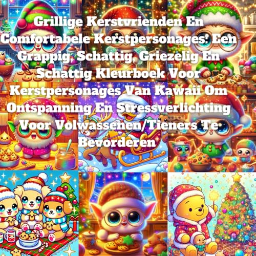 Grillige Kerstvrienden En Comfortabele Kerstpersonages: Een Grappig, Schattig, Griezelig En Schattig Kleurboek Voor Kerstpersonages Van Kawaii Om ... Voor Volwassenen/Tieners Te Bevorderen Grillige Kerstvrienden En Comfortabele Kerstpersonages: Een Grappig, Schattig, Griezelig En Schattig Kleurboek Voor Kerstpersonages Van Kawaii Om ... Voor Volwassenen/Tieners Te Bevorderen von Independently published