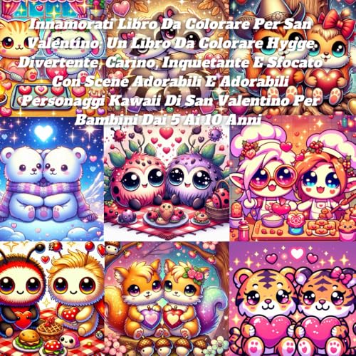 Innamorati Libro Da Colorare Per San Valentino: Un Libro Da Colorare Hygge Divertente, Carino, Inquietante E Sfocato Con Scene Adorabili E Adorabili ... Di San Valentino Per Bambini Dai 5 Ai 10 Anni Innamorati Libro Da Colorare Per San Valentino: Un Libro Da Colorare Hygge Divertente, Carino, Inquietante E Sfocato Con Scene Adorabili E Adorabili ... Di San Valentino Per Bambini Dai 5 Ai 10 Anni von Independently published