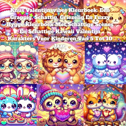 Knus Valentijnsvibes Kleurboek: Een Grappig, Schattig, Griezelig En Fuzzy Hygge Kleurboek Met Schattige Scènes En Schattige Kawaii Valentijn Karakters Voor Kinderen Van 5 Tot 10 Jaar Knus Valentijnsvibes Kleurboek: Een Grappig, Schattig, Griezelig En Fuzzy Hygge Kleurboek Met Schattige Scènes En Schattige Kawaii Valentijn Karakters Voor Kinderen Van 5 Tot 10 Jaar von Independently published