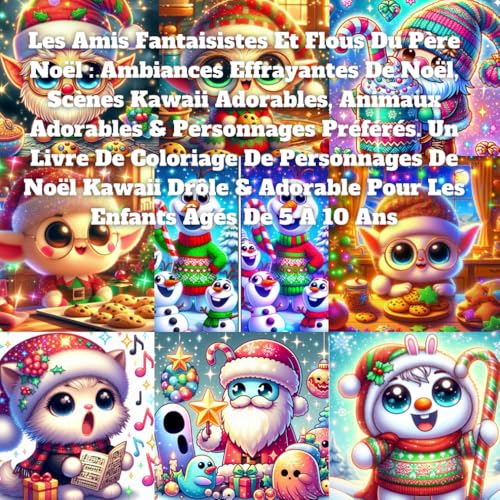 Les Amis Fantaisistes Et Flous Du Père Noël : Ambiances Effrayantes De Noël, Scènes Kawaii Adorables, Animaux Adorables & Personnages Préférés. Un ... Adorable Pour Les Enfants Âgés De 5 À 10 Ans Les Amis Fantaisistes Et Flous Du Père Noël : Ambiances Effrayantes De Noël, Scènes Kawaii Adorables, Animaux Adorables & Personnages Préférés. Un ... Adorable Pour Les Enfants Âgés De 5 À 10 Ans von Independently published