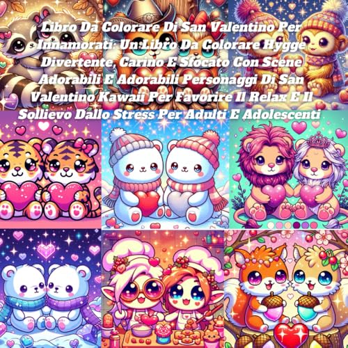 Libro Da Colorare Di San Valentino Per Innamorati: Un Libro Da Colorare Hygge Divertente, Carino E Sfocato Con Scene Adorabili E Adorabili Personaggi ... Dallo Stress Per Adulti E Adolescenti Libro Da Colorare Di San Valentino Per Innamorati: Un Libro Da Colorare Hygge Divertente, Carino E Sfocato Con Scene Adorabili E Adorabili Personaggi ... Dallo Stress Per Adulti E Adolescenti von Independently published