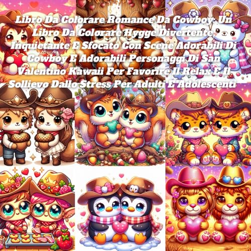 Libro Da Colorare Romance Da Cowboy: Un Libro Da Colorare Hygge Divertente, Inquietante E Sfocato Con Scene Adorabili Di Cowboy E Adorabili Personaggi ... Dallo Stress Per Adulti E Adolescenti Libro Da Colorare Romance Da Cowboy: Un Libro Da Colorare Hygge Divertente, Inquietante E Sfocato Con Scene Adorabili Di Cowboy E Adorabili Personaggi ... Dallo Stress Per Adulti E Adolescenti von Independently published