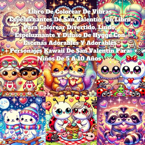 Libro De Colorear De Vibras Espeluznantes De San Valentín: Un Libro Para Colorear Divertido, Lindo, Espeluznante Y Difuso De Hygge Con Escenas ... De San Valentín Para Niños De 5 A 10 Años Libro De Colorear De Vibras Espeluznantes De San Valentín: Un Libro Para Colorear Divertido, Lindo, Espeluznante Y Difuso De Hygge Con Escenas ... De San Valentín Para Niños De 5 A 10 Años von Independently published