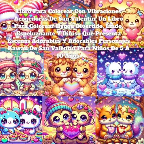 Libro Para Colorear Con Vibraciones Acogedoras De San Valentín: Un Libro Para Colorear Hygge Divertido, Lindo, Espeluznante Y Difuso Que Presenta ... De San Valentín Para Niños De 5 A 10 Años Libro Para Colorear Con Vibraciones Acogedoras De San Valentín: Un Libro Para Colorear Hygge Divertido, Lindo, Espeluznante Y Difuso Que Presenta ... De San Valentín Para Niños De 5 A 10 Años von Independently published