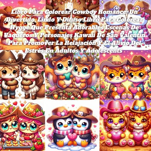 Libro Para Colorear Cowboy Romance: Un Divertido, Lindo Y Difuso Libro Para Colorear Hygge Que Presenta Adorables Escenas De Vaqueros Y Personajes ... El Alivio Del Estrés En Adultos Y Adolescents Libro Para Colorear Cowboy Romance: Un Divertido, Lindo Y Difuso Libro Para Colorear Hygge Que Presenta Adorables Escenas De Vaqueros Y Personajes ... El Alivio Del Estrés En Adultos Y Adolescents von Independently published