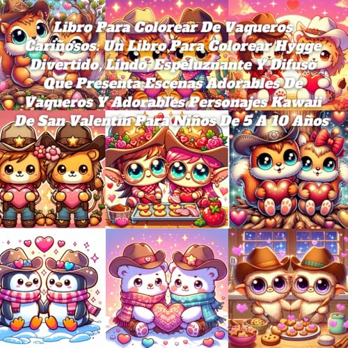 Libro Para Colorear De Vaqueros Cariñosos: Un Libro Para Colorear Hygge Divertido, Lindo, Espeluznante Y Difuso Que Presenta Escenas Adorables De ... De San Valentín Para Niños De 5 A 10 Años Libro Para Colorear De Vaqueros Cariñosos: Un Libro Para Colorear Hygge Divertido, Lindo, Espeluznante Y Difuso Que Presenta Escenas Adorables De ... De San Valentín Para Niños De 5 A 10 Años von Independently published
