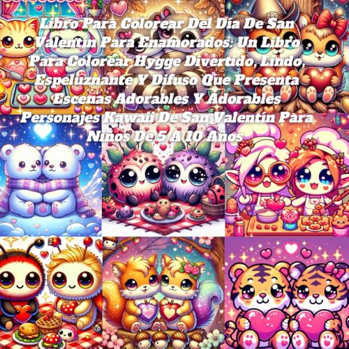 Libro Para Colorear Del Día De San Valentín Para Enamorados: Un Libro Para Colorear Hygge Divertido, Lindo, Espeluznante Y Difuso Que Presenta Escenas ... De San Valentín Para Niños De 5 A 10 Años Libro Para Colorear Del Día De San Valentín Para Enamorados: Un Libro Para Colorear Hygge Divertido, Lindo, Espeluznante Y Difuso Que Presenta Escenas ... De San Valentín Para Niños De 5 A 10 Años von Independently published