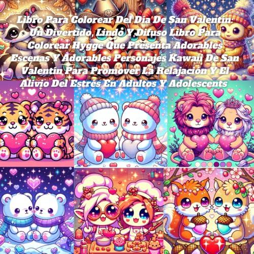 Libro Para Colorear Del Día De San Valentín: Un Divertido, Lindo Y Difuso Libro Para Colorear Hygge Que Presenta Adorables Escenas Y Adorables ... El Alivio Del Estrés En Adultos Y Adolescents Libro Para Colorear Del Día De San Valentín: Un Divertido, Lindo Y Difuso Libro Para Colorear Hygge Que Presenta Adorables Escenas Y Adorables ... El Alivio Del Estrés En Adultos Y Adolescents von Independently published