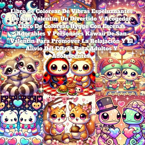 Libro de Colorear De Vibras Espeluznantes De San Valentín: Un Divertido Y Acogedor Libro De Colorear Hygge Con Escenas Adorables Y Personajes Kawaii ... Alivio Del Estrés Para Adultos Y Adolescentes Libro de Colorear De Vibras Espeluznantes De San Valentín: Un Divertido Y Acogedor Libro De Colorear Hygge Con Escenas Adorables Y Personajes Kawaii ... Alivio Del Estrés Para Adultos Y Adolescentes von Independently published