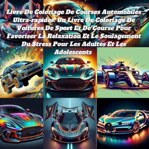 Livre De Coloriage De Courses Automobiles Ultra-rapides: Un Livre De Coloriage De Voitures De Sport Et De Course Pour Favoriser La Relaxation Et Le ... Du Stress Pour Les Adultes Et Les Adolescents Livre De Coloriage De Courses Automobiles Ultra-rapides: Un Livre De Coloriage De Voitures De Sport Et De Course Pour Favoriser La Relaxation Et Le ... Du Stress Pour Les Adultes Et Les Adolescents von Independently published