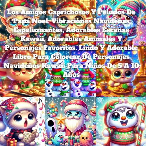 Los Amigos Caprichosos Y Peludos De Papá Noel: Vibraciones Navideñas Espeluznantes, Adorables Escenas Kawaii, Adorables Animales Y Personajes ... Navideños Kawaii Para Niños De 5 A 10 Años Los Amigos Caprichosos Y Peludos De Papá Noel: Vibraciones Navideñas Espeluznantes, Adorables Escenas Kawaii, Adorables Animales Y Personajes ... Navideños Kawaii Para Niños De 5 A 10 Años von Independently published
