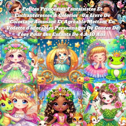 Petites Princesses Fantaisistes Et Enchanteresses À Colorier : Un Livre De Coloriage Amusant Et Agréable Mettant En Vedette d'adorables Personnages De Contes De Fées Pour Les Enfants De 4 À 10 Ans Petites Princesses Fantaisistes Et Enchanteresses À Colorier : Un Livre De Coloriage Amusant Et Agréable Mettant En Vedette d'adorables Personnages De Contes De Fées Pour Les Enfants De 4 À 10 Ans von Independently published