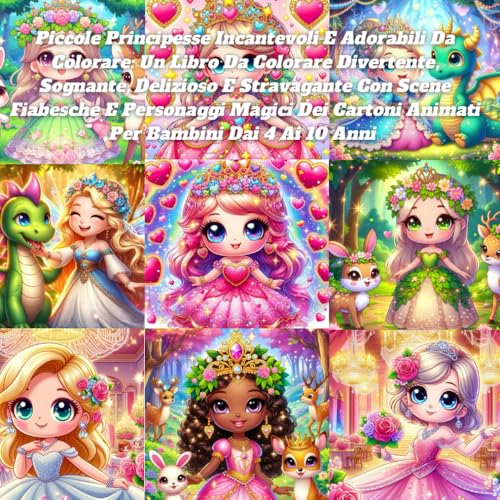 Piccole Principesse Incantevoli E Adorabili Da Colorare: Un Libro Da Colorare Divertente, Sognante, Delizioso E Stravagante Con Scene Fiabesche E ... Cartoni Animati Per Bambini Dai 4 Ai 10 Anni Piccole Principesse Incantevoli E Adorabili Da Colorare: Un Libro Da Colorare Divertente, Sognante, Delizioso E Stravagante Con Scene Fiabesche E ... Cartoni Animati Per Bambini Dai 4 Ai 10 Anni von Independently published
