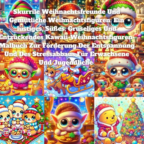 Skurrile Weihnachtsfreunde Und Gemütliche Weihnachtsfiguren: Ein lustiges, Süßes, Gruseliges Und Entzückendes Kawaii-Weihnachtsfiguren-Malbuch Zur ... Stressabbaus Für Erwachsene Und Jugendliche Skurrile Weihnachtsfreunde Und Gemütliche Weihnachtsfiguren: Ein lustiges, Süßes, Gruseliges Und Entzückendes Kawaii-Weihnachtsfiguren-Malbuch Zur ... Stressabbaus Für Erwachsene Und Jugendliche von Independently published