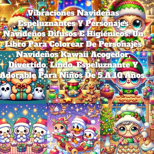Vibraciones Navideñas Espeluznantes Y Personajes Navideños Difusos E Higiénicos: Un Libro Para Colorear De Personajes Navideños Kawaii Acogedor, ... Y Adorable Para Niños De 5 A 10 Años Vibraciones Navideñas Espeluznantes Y Personajes Navideños Difusos E Higiénicos: Un Libro Para Colorear De Personajes Navideños Kawaii Acogedor, ... Y Adorable Para Niños De 5 A 10 Años von Independently published