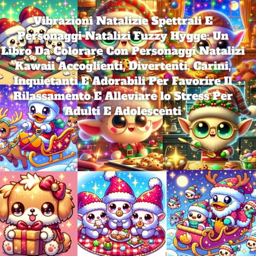 Vibrazioni Natalizie Spettrali E Personaggi Natalizi Fuzzy Hygge: Un Libro Da Colorare Con Personaggi Natalizi Kawaii Accoglienti, Divertenti, Carini, ... Alleviare lo Stress Per Adulti E Adolescenti Vibrazioni Natalizie Spettrali E Personaggi Natalizi Fuzzy Hygge: Un Libro Da Colorare Con Personaggi Natalizi Kawaii Accoglienti, Divertenti, Carini, ... Alleviare lo Stress Per Adulti E Adolescenti von Independently published