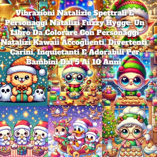 Vibrazioni Natalizie Spettrali E Personaggi Natalizi Fuzzy Hygge: Un Libro Da Colorare Con Personaggi Natalizi Kawaii Accoglienti, Divertenti, Carini, ... E Adorabili Per Bambini Dai 5 Ai 10 Anni Vibrazioni Natalizie Spettrali E Personaggi Natalizi Fuzzy Hygge: Un Libro Da Colorare Con Personaggi Natalizi Kawaii Accoglienti, Divertenti, Carini, ... E Adorabili Per Bambini Dai 5 Ai 10 Anni von Independently published