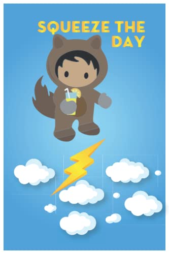 Salesforce Trailblazer Squeez The Day Astro: ned Notebook / Journal Gift, 100 Pages, 6x9, Soft Cover, Matte Finish (Salesforce Funny Notebooks)