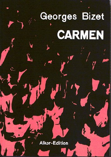 BIZET - Carmen para Canto y Piano (Frances) (Urtext) (Oeser) von Alkor