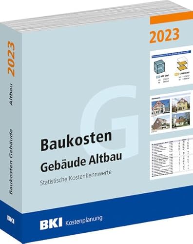 BKI Baukosten Gebäude Altbau 2023: Statistische Kostenkennwerte