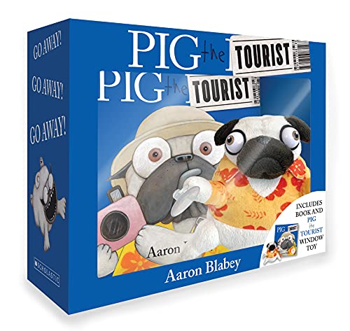 Pig the Tourist Boxed Set with Plush (Pig the Pug)