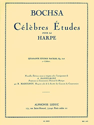 40 ETUDES FACILES OP318 VOLUME 1 HARPE von Alphonse Leduc