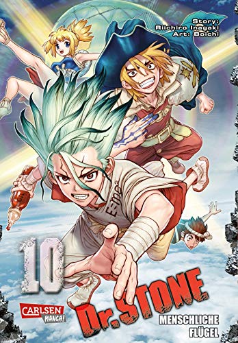 Dr. Stone 10: Verrückte Abenteuer, Action und Wissenschaft! von CARLSEN MANGA