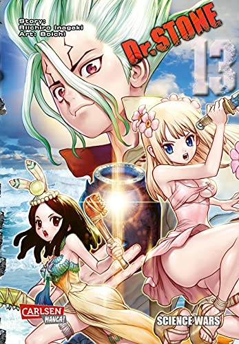 Dr. Stone 13: Verrückte Abenteuer, Action und Wissenschaft! von CARLSEN MANGA