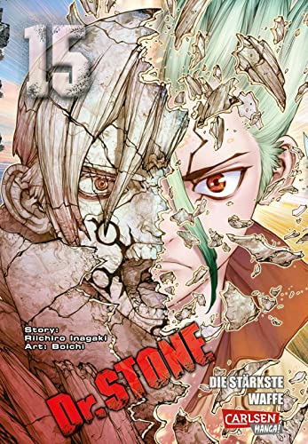 Dr. Stone 15: Verrückte Abenteuer, Action und Wissenschaft! von CARLSEN MANGA