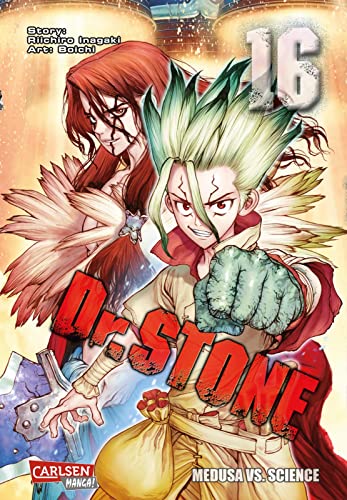 Dr. Stone 16: Verrückte Abenteuer, Action und Wissenschaft! von CARLSEN MANGA